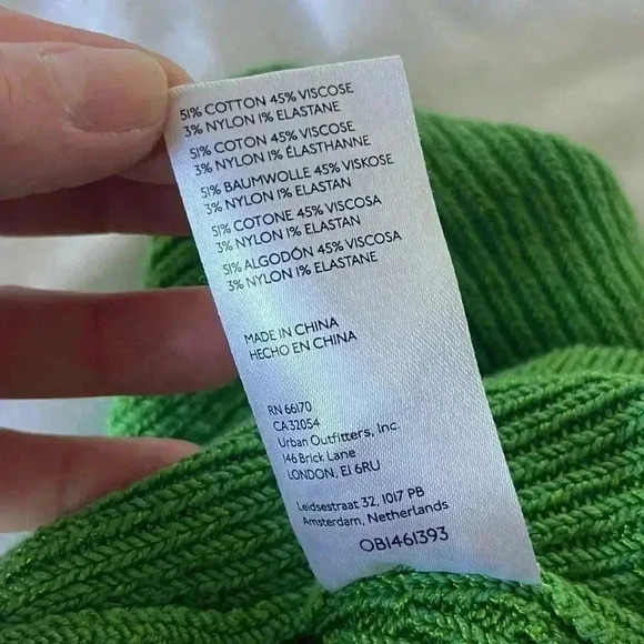 Maeve by Anthropologie “Everyday Maryanne” Bright Green Sweater Tank Top  SIZE M - Picture 10 of 10